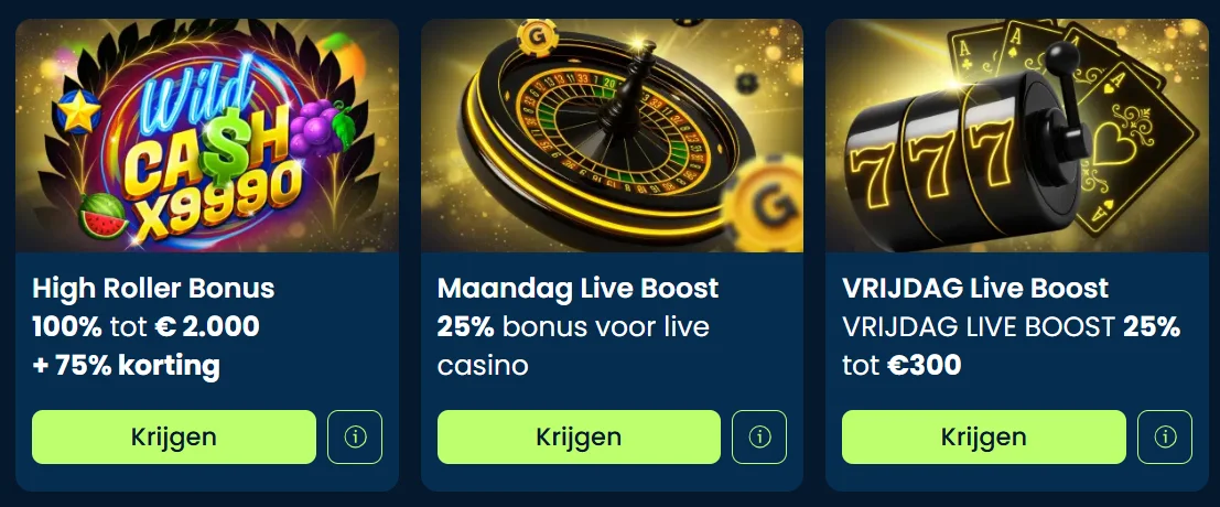 GramsBet Casino Promoties en Sportbonussen
