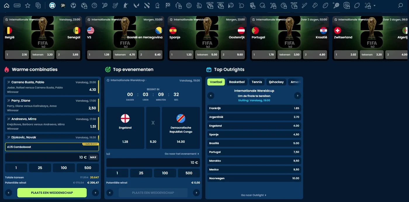 GramsBet Casino Sportweddenschappen en eSports